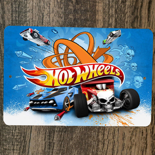Hot Wheels Car Poster 8x12 Metal Wall Sign #3