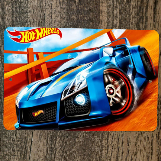Hot Wheels Car Poster 8x12 Metal Wall Sign #7