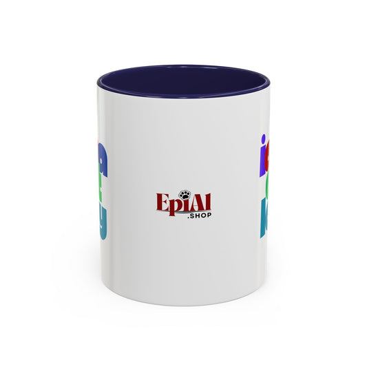 I Am a Cat Lady Accent Coffee Mug