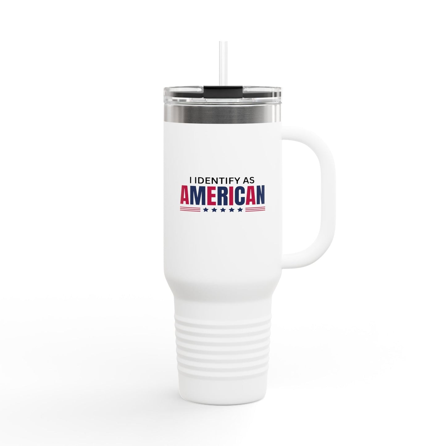 I Identify as American 40oz Insulated Travel Mug