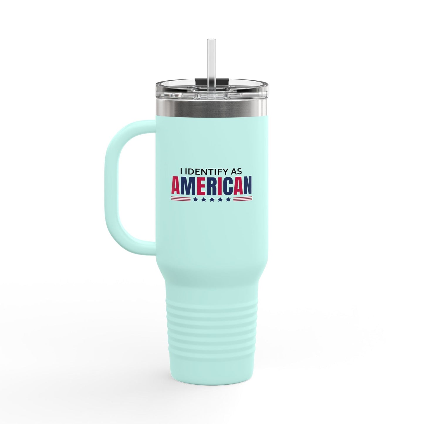 I Identify as American 40oz Insulated Travel Mug