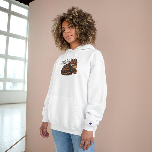 I Prefer Stripes Cat Lover Hoodie