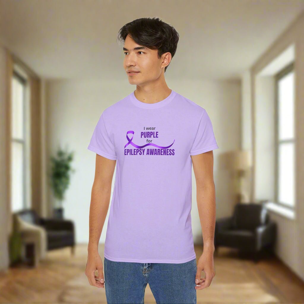 I Wear Purple Epilepsy Awareness Tee