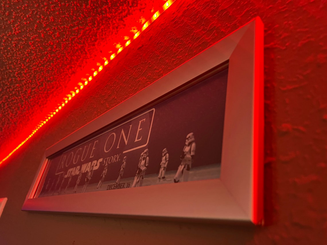 Mylar 5x25 Glowbox LED Light Box Poster Frame