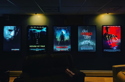 12-PACK Glowbox "World Famous" LED Poster Frames