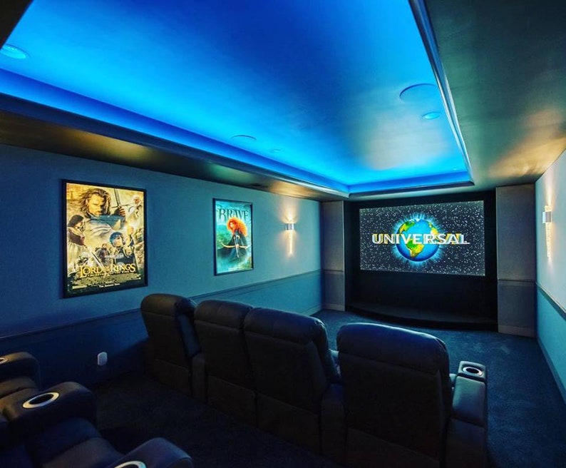 12-PACK Glowbox "World Famous" LED Poster Frames