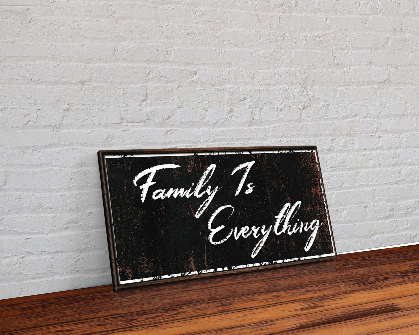 Family is Everything, Canvas Sign, Family Wall Decor, Family Signs, Wood Family Sign, Family Decor, Family Wood Canvas Sign, Gift for Family
