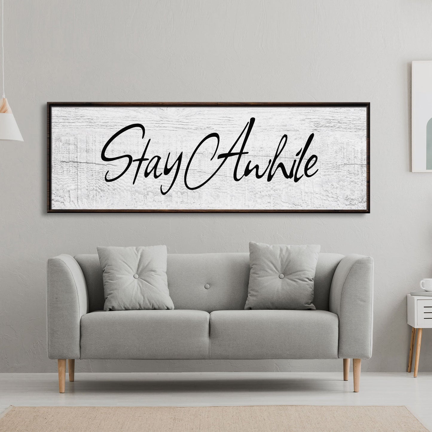 Stay awhile sign, Stay Awhile Canvas Print, Living Room Signs, Living room wall decor, Entryway Wood sign, wooden signs, Mothers Day gifts