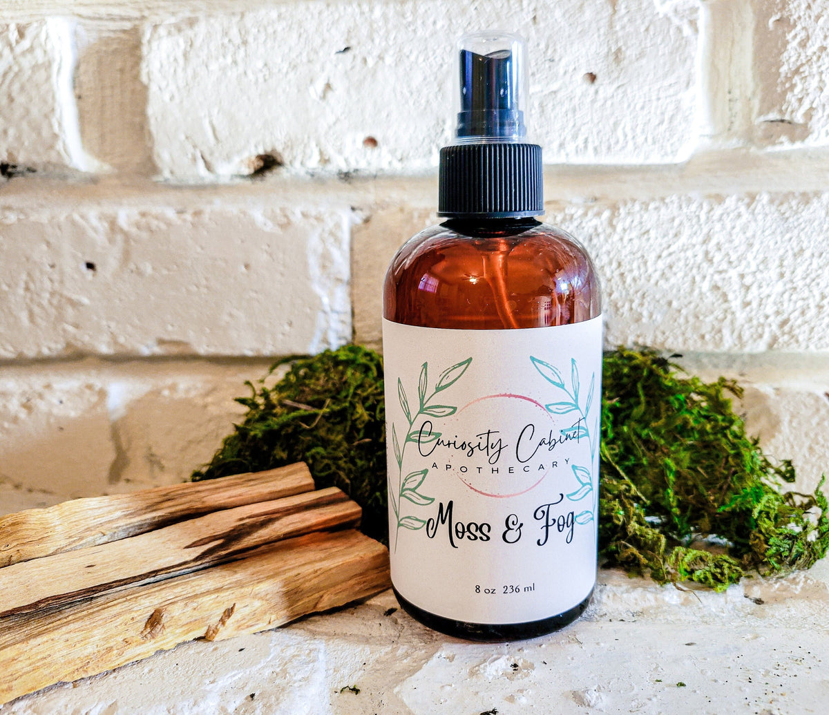Petrichor Fragrance - Moss and Fog - Woodland Forest Room Spray - Linen Body Car