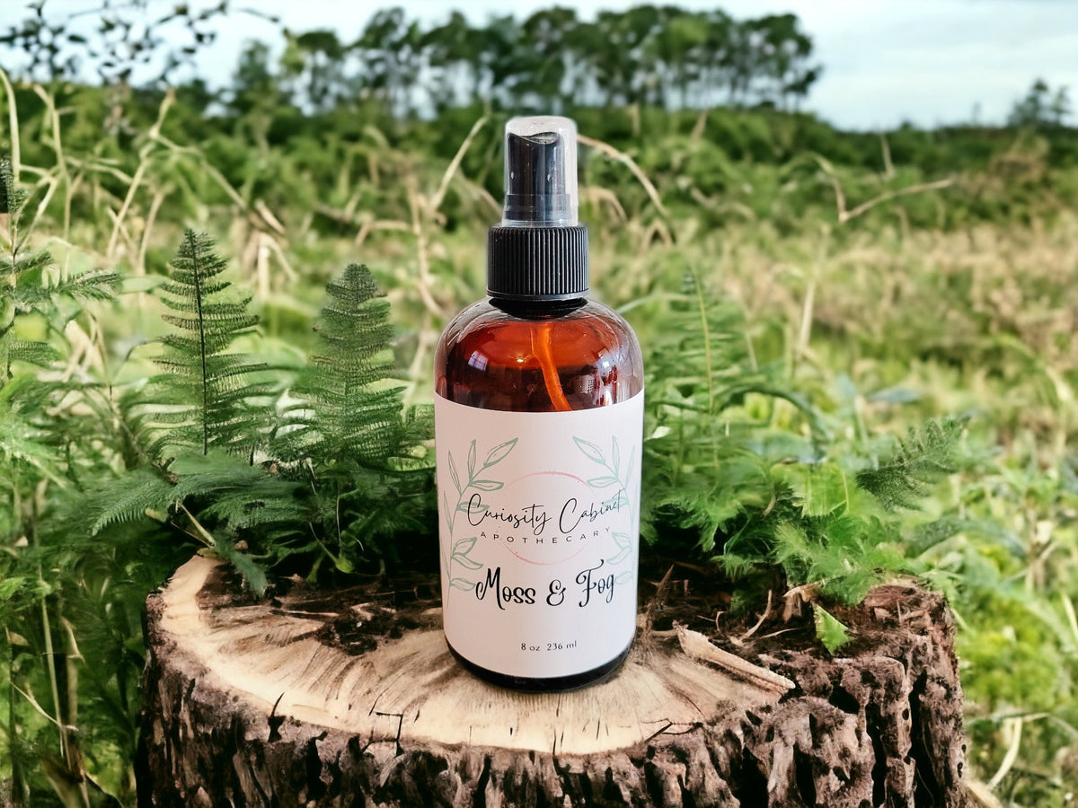Petrichor Fragrance - Moss and Fog - Woodland Forest Room Spray - Linen Body Car