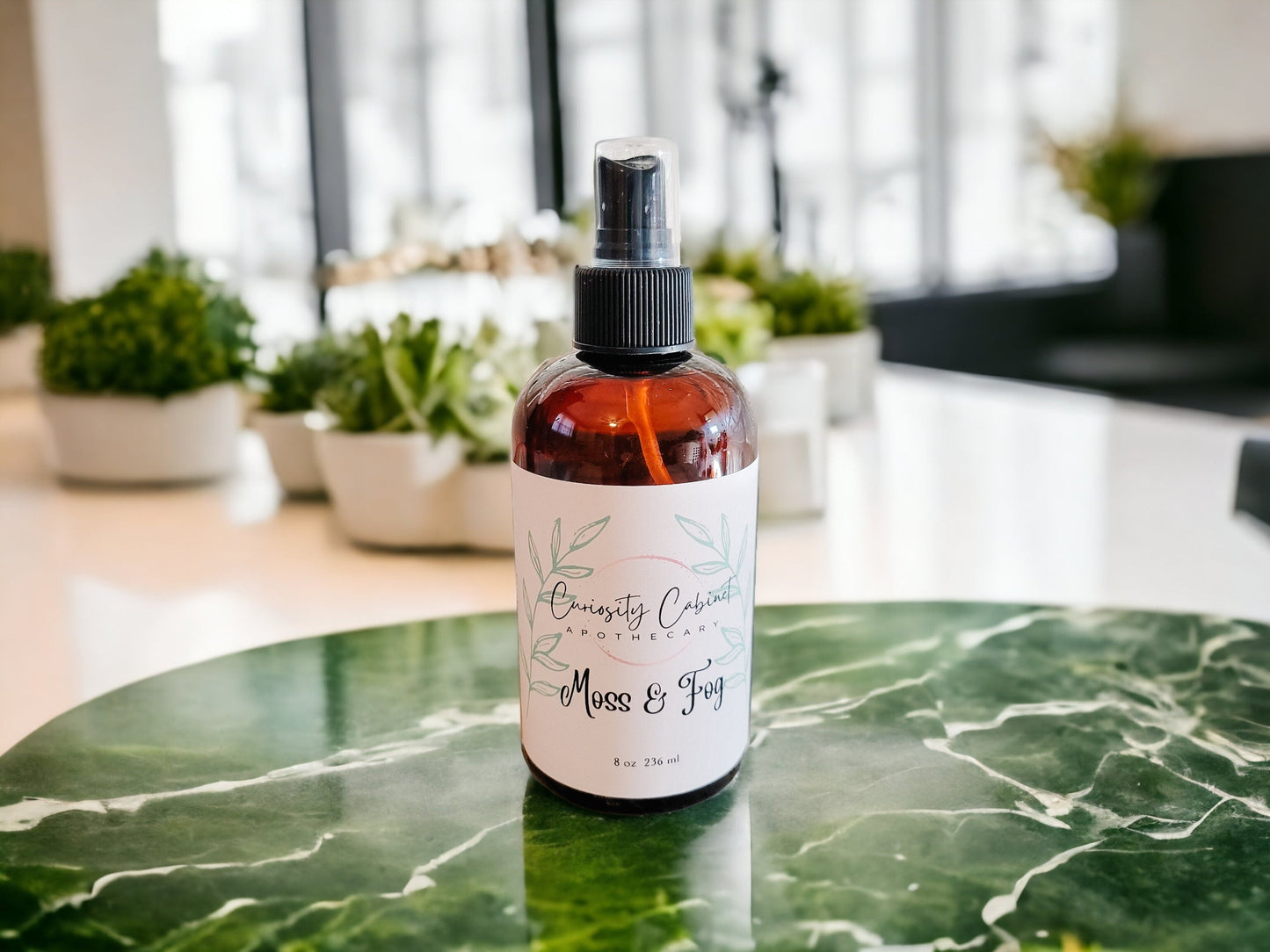 Petrichor Fragrance - Moss and Fog - Woodland Forest Room Spray - Linen Body Car
