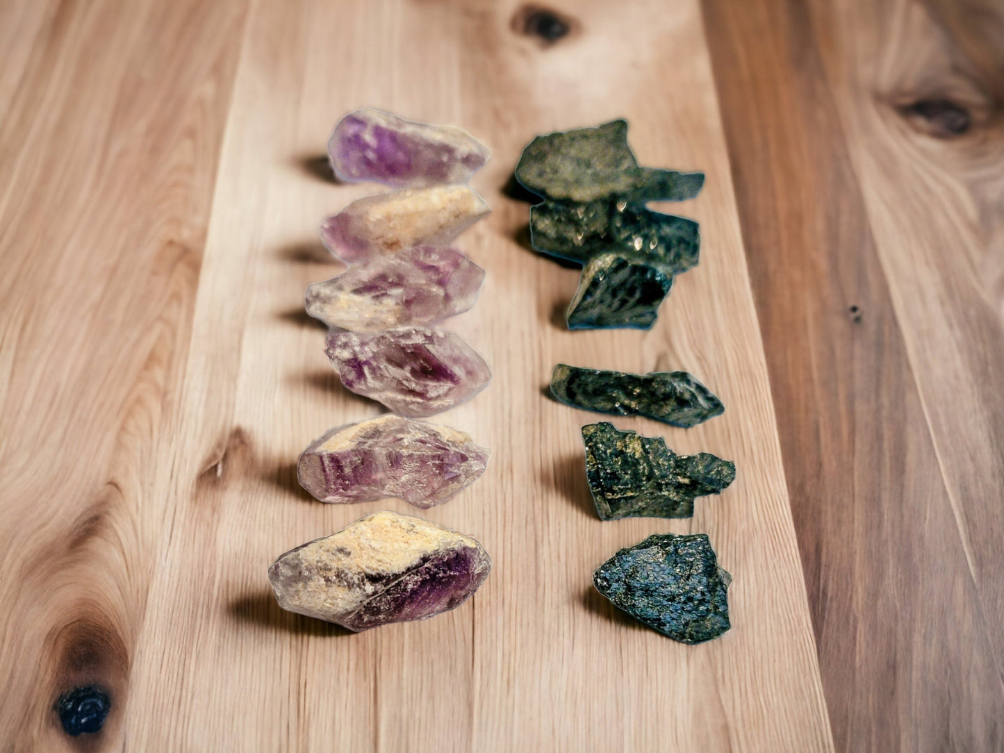 Smokeless Crystal Smudge Spray: Energy Cleansing Essential Oils, Amethyst & Black Tourmaline, 8 oz