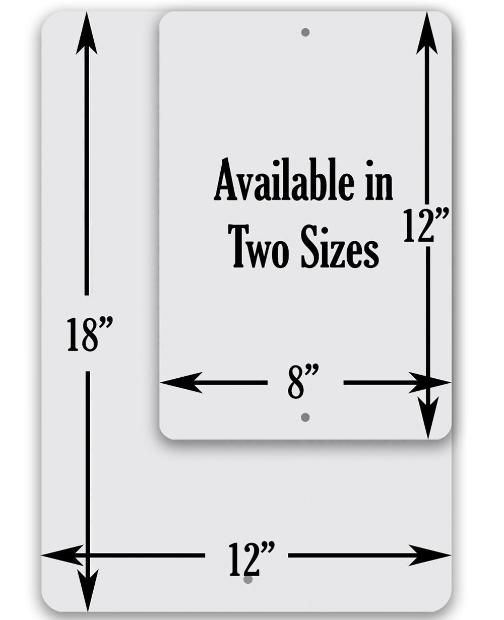 Parrot Crossing - Metal Sign
