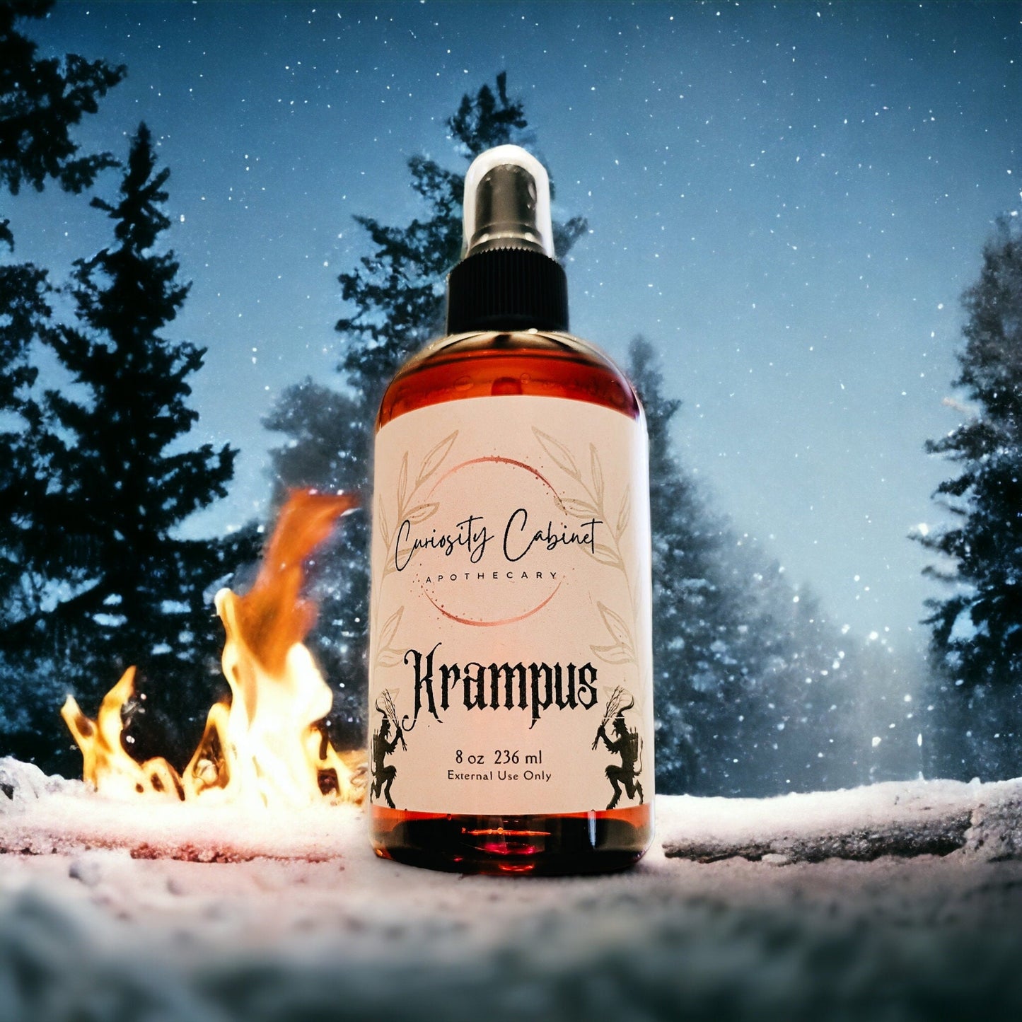 Krampus Room Spray: Yule Essential Oil Home Fragrance