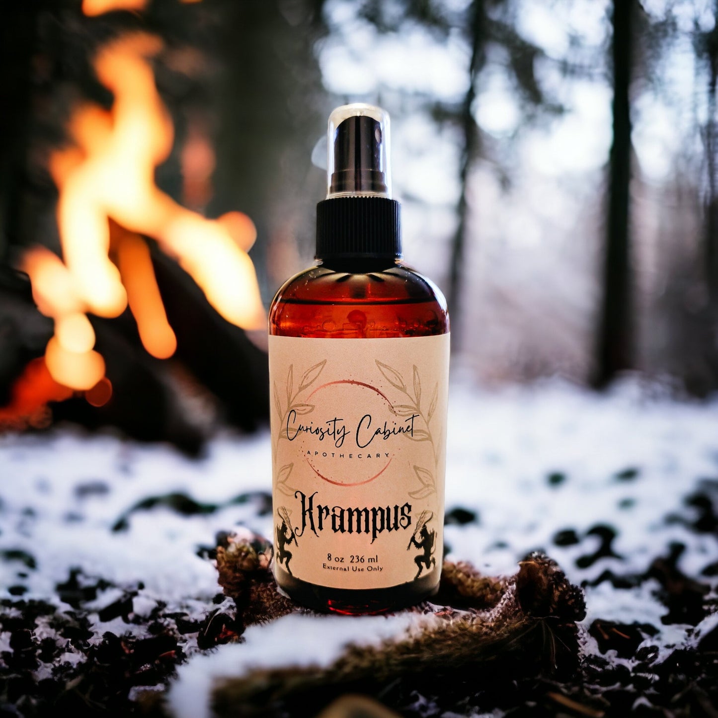 Krampus Room Spray: Yule Essential Oil Home Fragrance