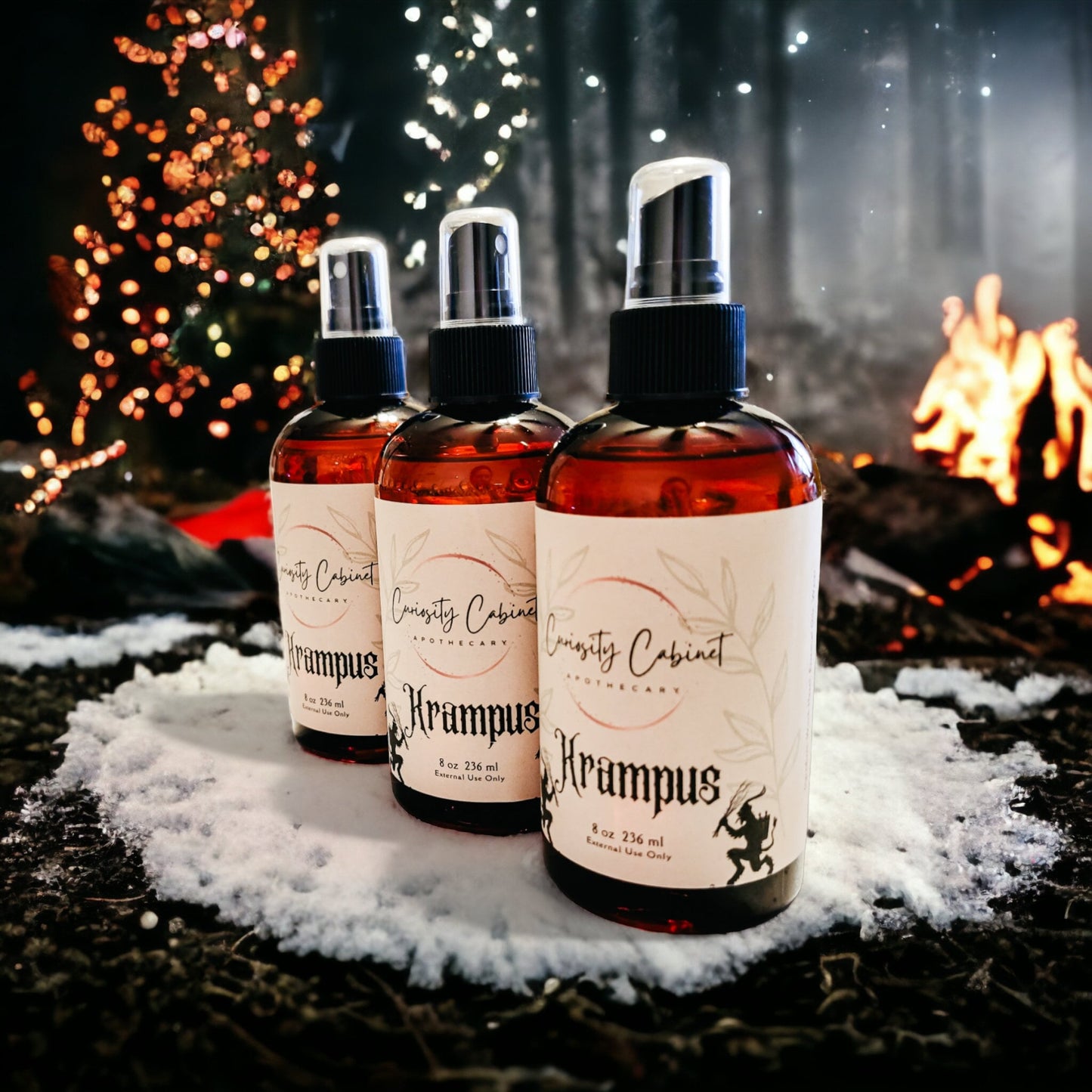 Krampus Room Spray: Yule Essential Oil Home Fragrance
