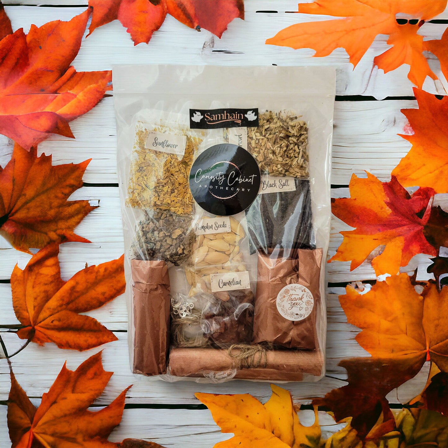Samhain Spell Jar Kit: Protection & Ancestral Honor