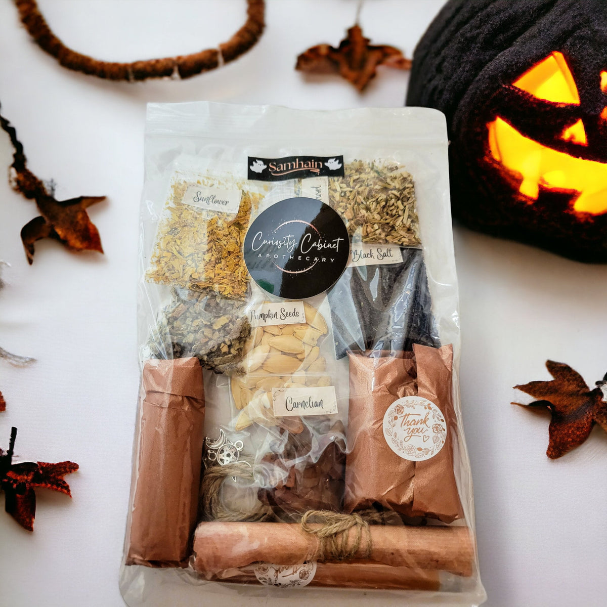 Samhain Spell Jar Kit: Protection & Ancestral Honor