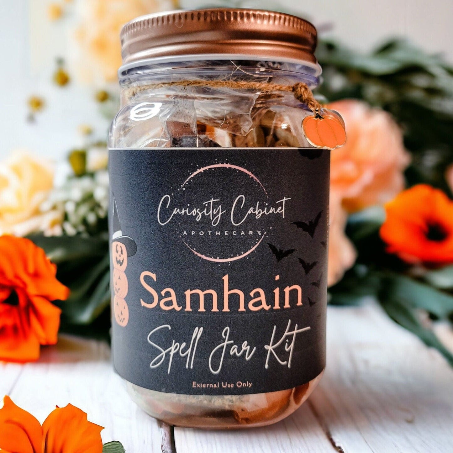 Samhain Spell Jar Kit: Protection & Ancestral Honor