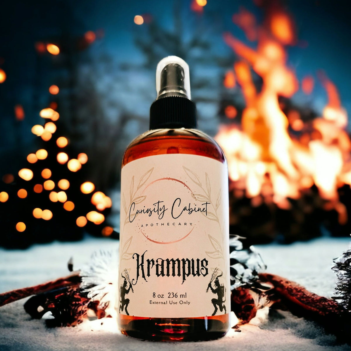 Krampus Room Spray: Yule Essential Oil Home Fragrance