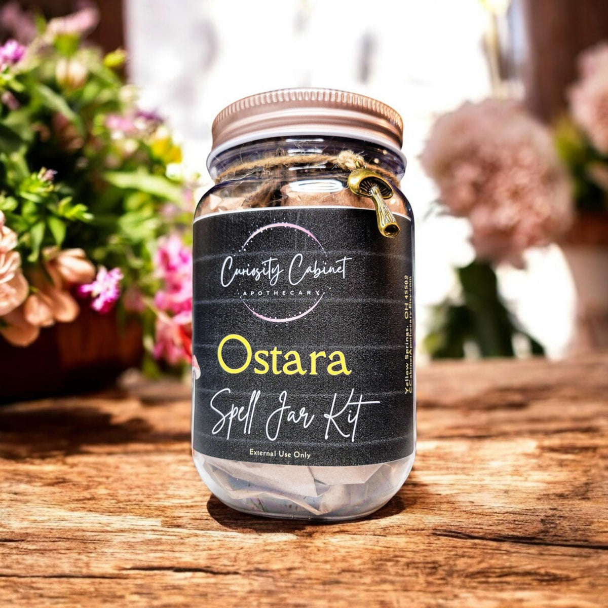 Ostara Spell Jar Kit | Spring Equinox | DIY Witchcraft | Pagan Rituals Altar Tools and Supplies