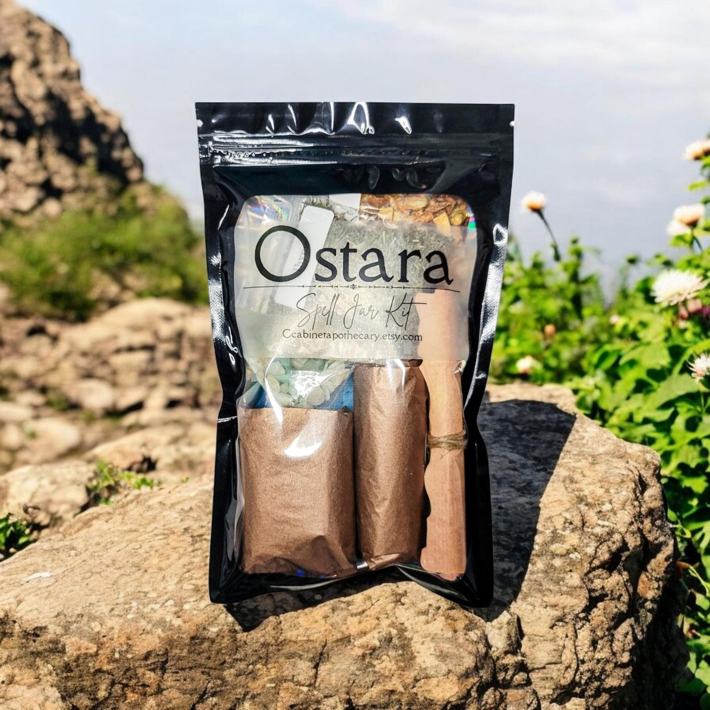 Ostara Spell Jar Kit | Spring Equinox | DIY Witchcraft | Pagan Rituals Altar Tools and Supplies