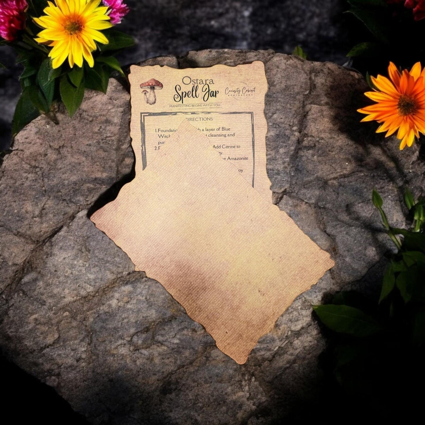 Ostara Spell Jar Kit | Spring Equinox | DIY Witchcraft | Pagan Rituals Altar Tools and Supplies