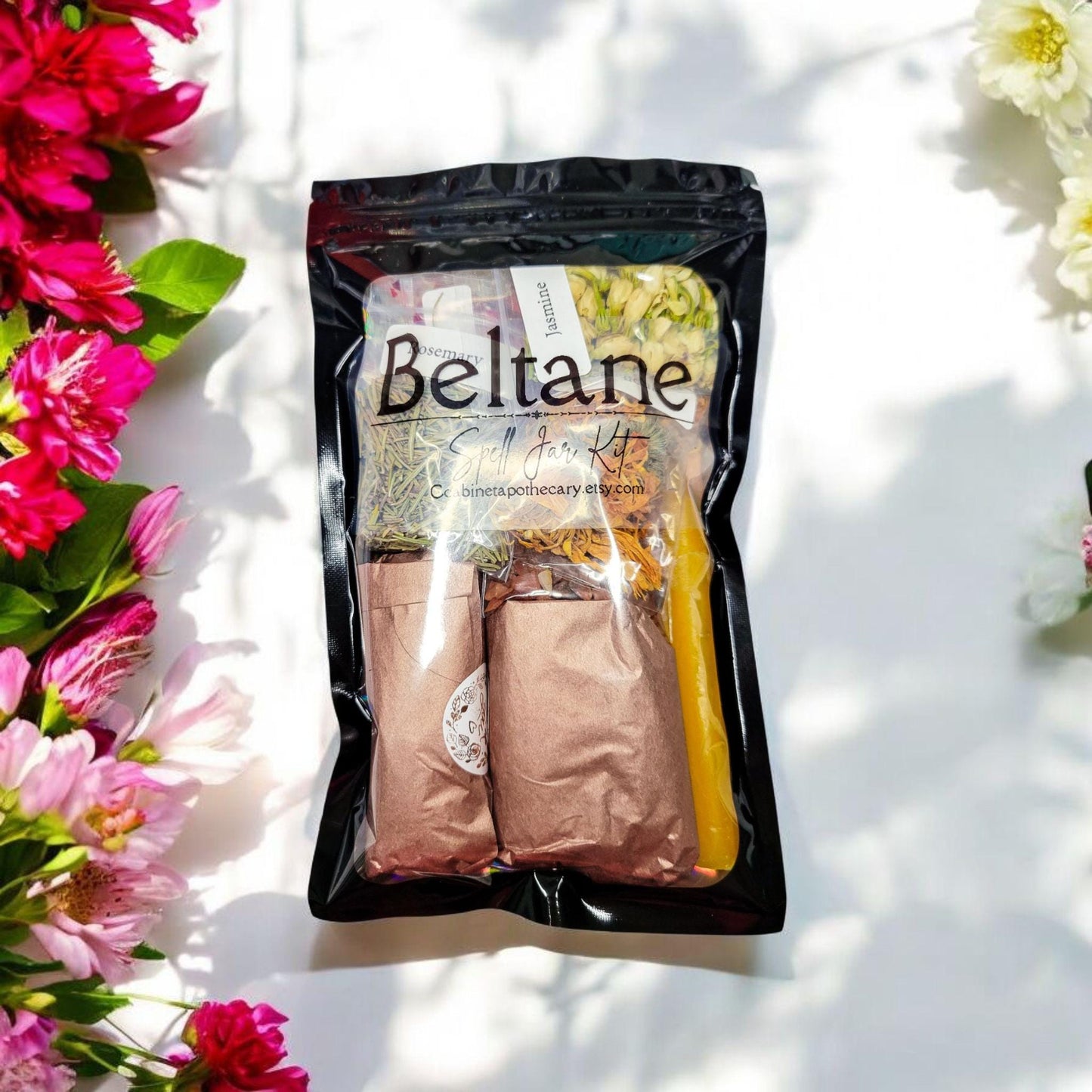 Beltane Spell Jar Kit: DIY Love & Abundance Magic, Beginner Witchcraft