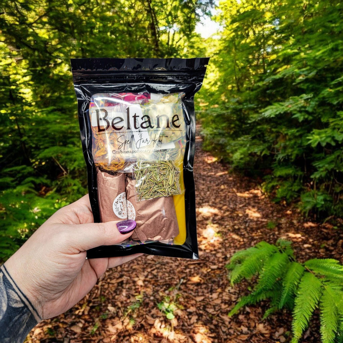 Beltane Spell Jar Kit: DIY Love & Abundance Magic, Beginner Witchcraft