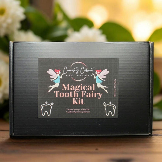 Luxury Magical Tooth Fairy Kit - Interactive Parent-Child Crystal Keepsake Set - Christmas Gift for New Mom