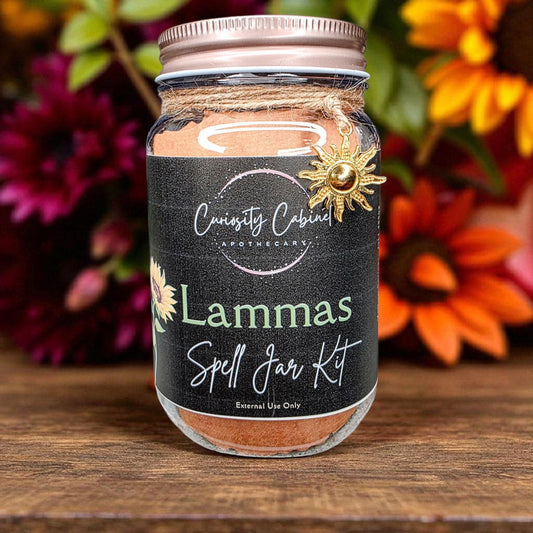 Lammas Spell Jar Kit: Abundance & Prosperity DIY (3 Jars)