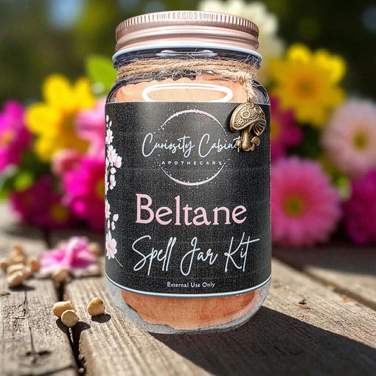 Beltane Spell Jar Kit: DIY Love & Abundance Magic, Beginner Witchcraft