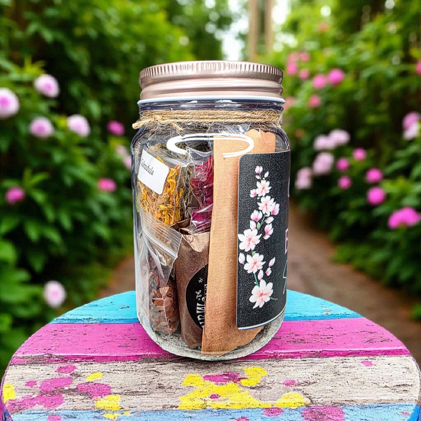Beltane Spell Jar Kit: DIY Love & Abundance Magic, Beginner Witchcraft