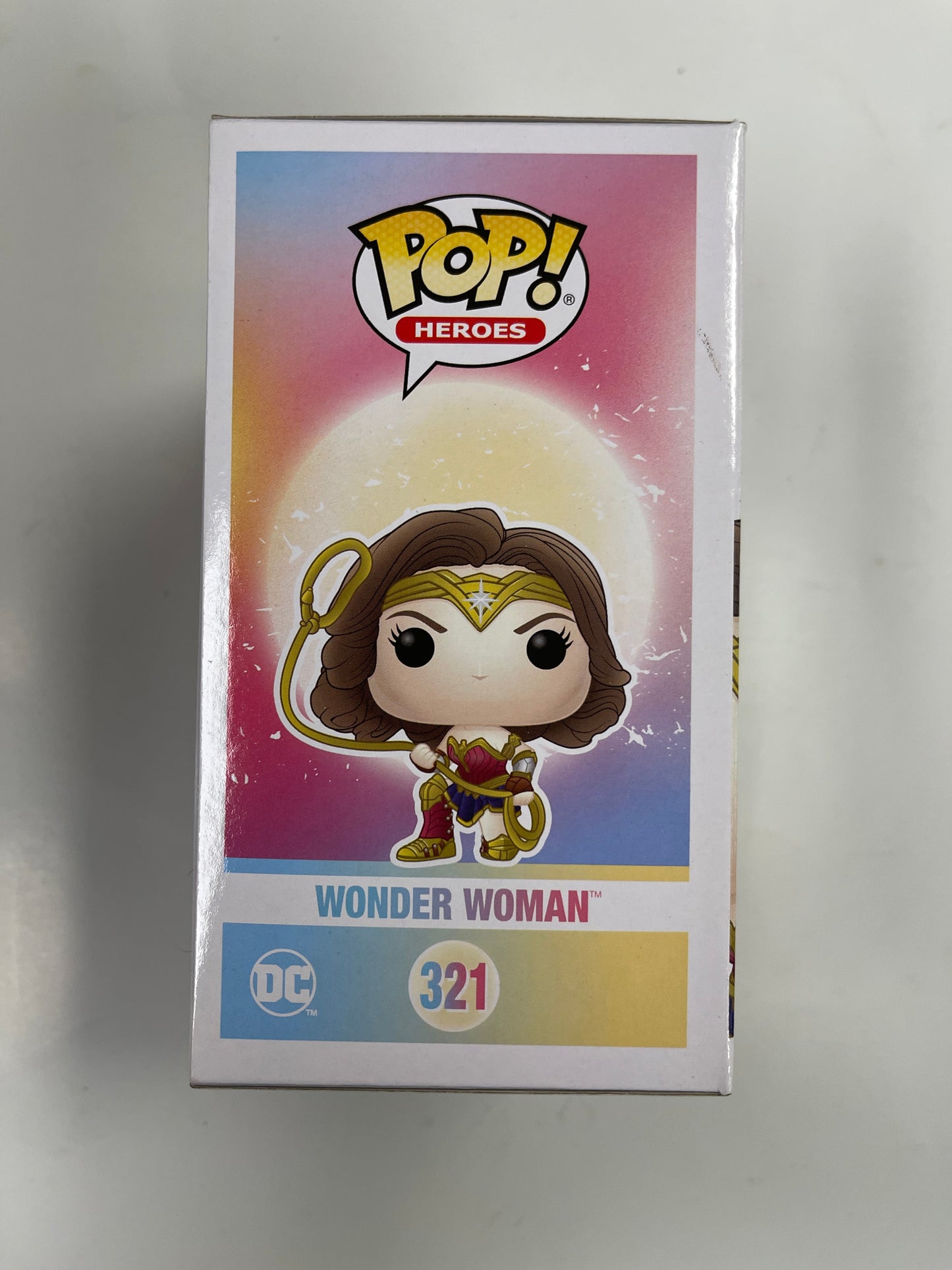 Funko Pop! DC Heroes Metallic Wonder Woman Throwing Lasso #321 WW84 2020