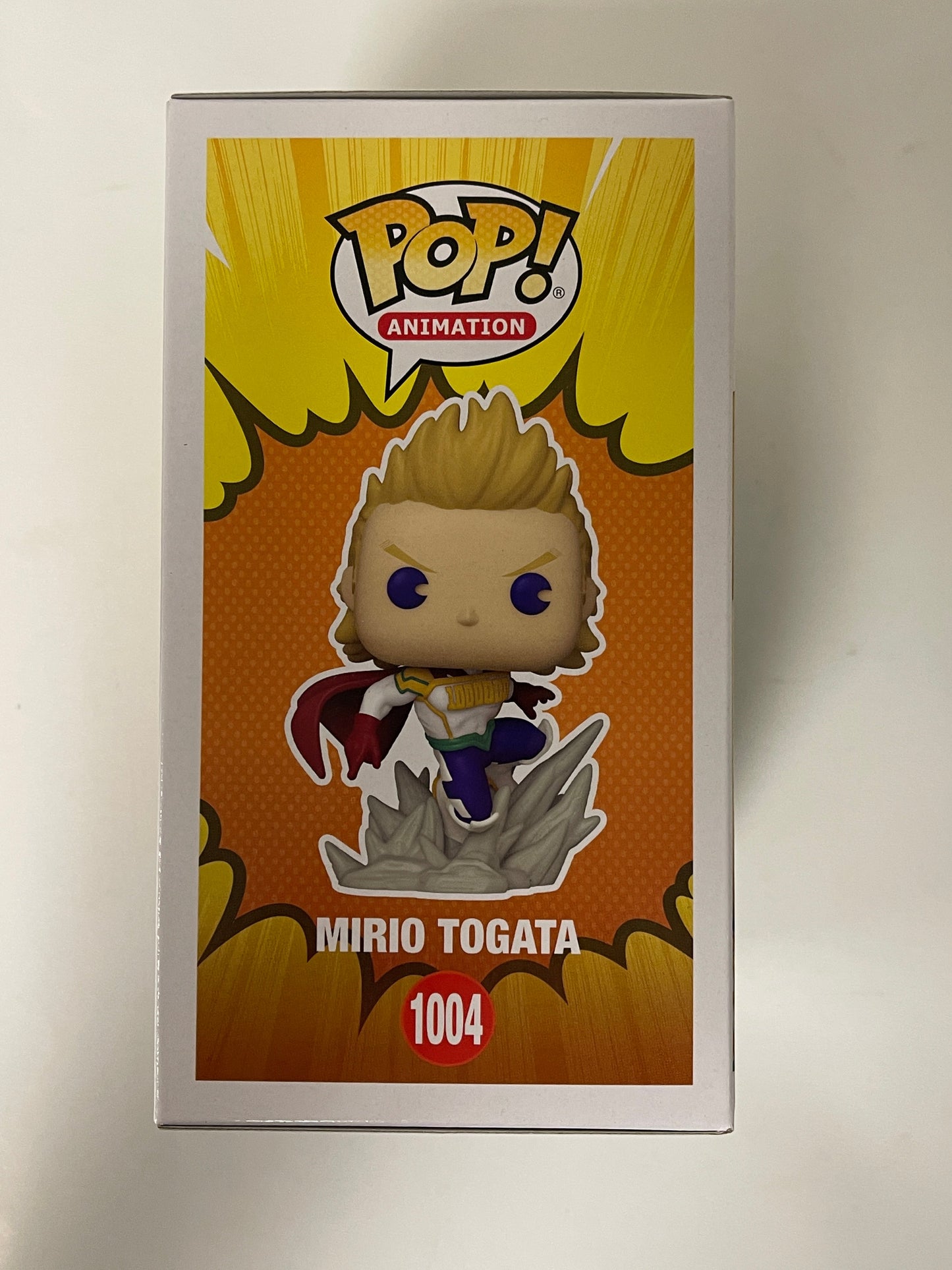 Funko Pop! Animation Mirio Togata #1004 My Hero Academia MHA 2021 Lemillion