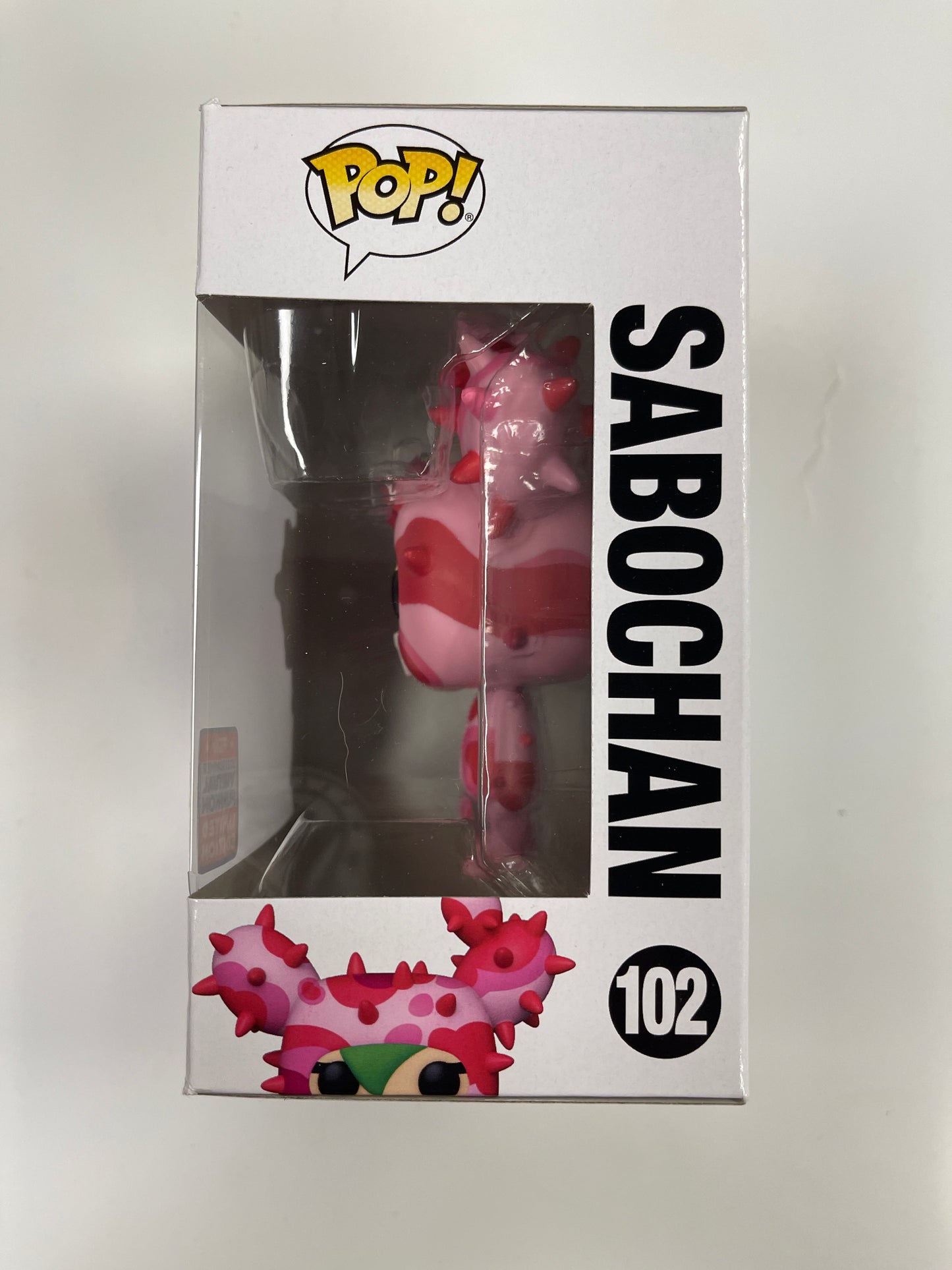 Funko Pop! Tokidoki Sabochan #102 Virtual Funkon 2021 Official Con Sticker