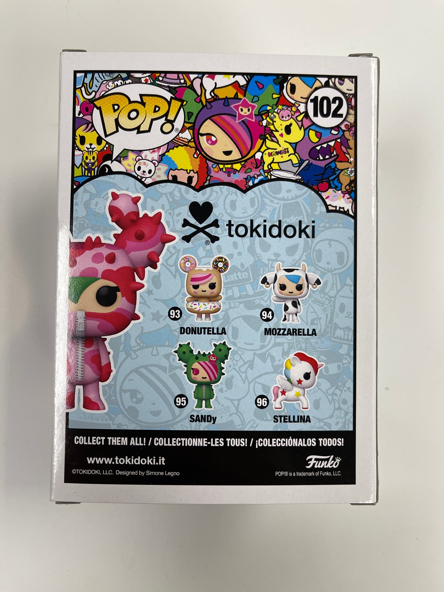 Funko Pop! Tokidoki Sabochan #102 Virtual Funkon 2021 Official Con Sticker