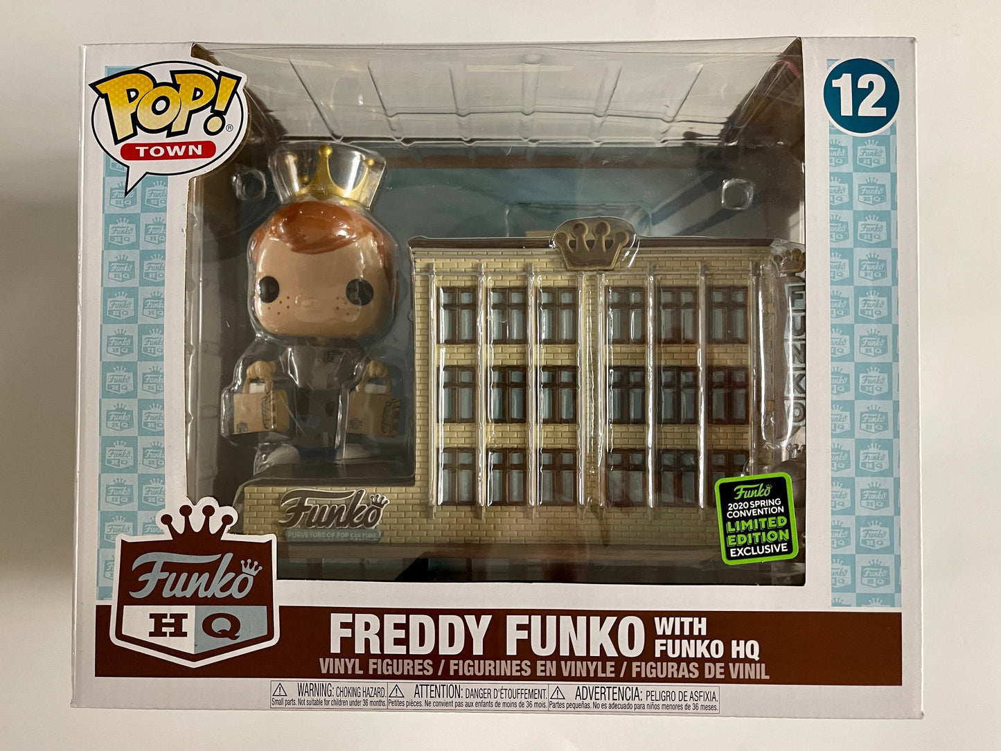 Funko Pop! Town Freddy Funko with Headquarters HQ #12 ECCC 2020 Spring Con Exclusive