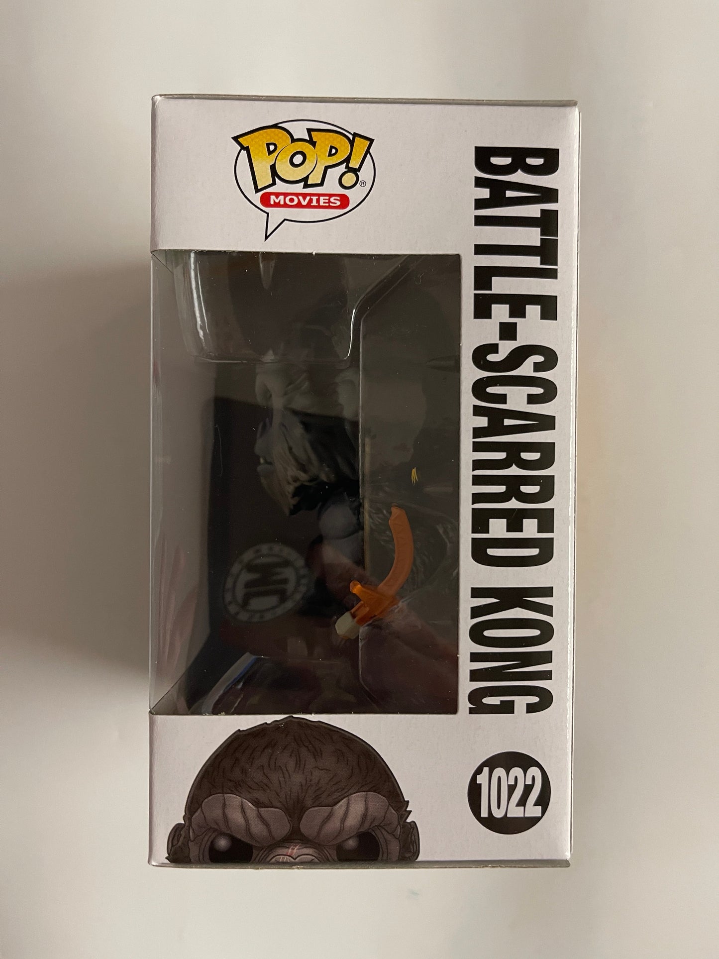 Funko Pop! Movies Battle Scarred King Kong #1022 Godzilla Vs. Kong 2021