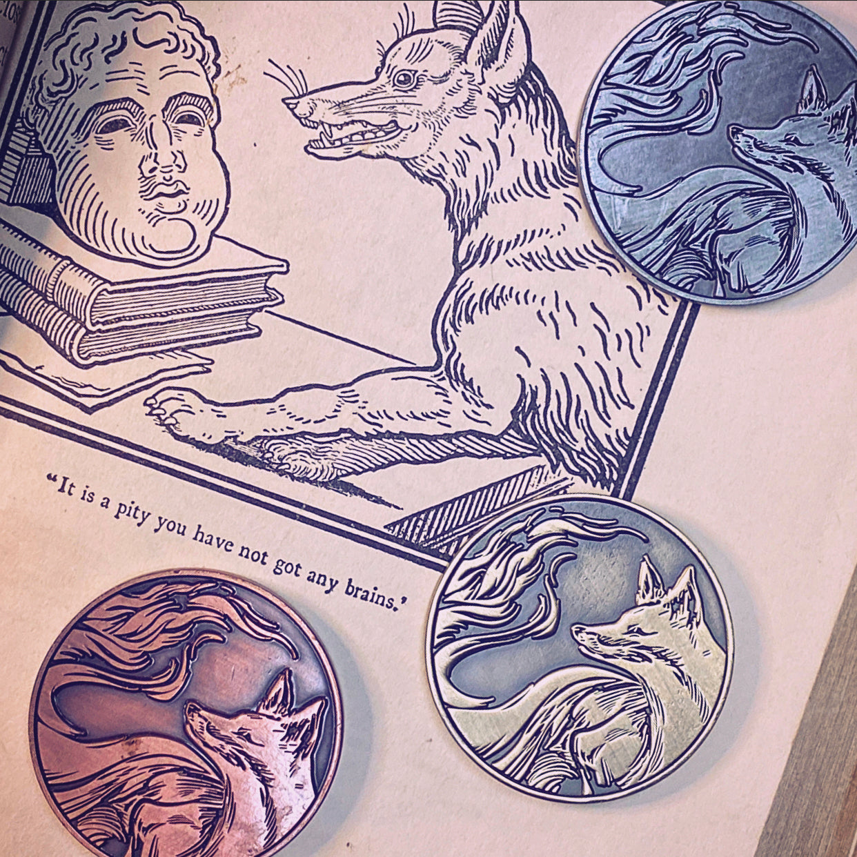 Divination Coins - Set of 8 or Individual Coins