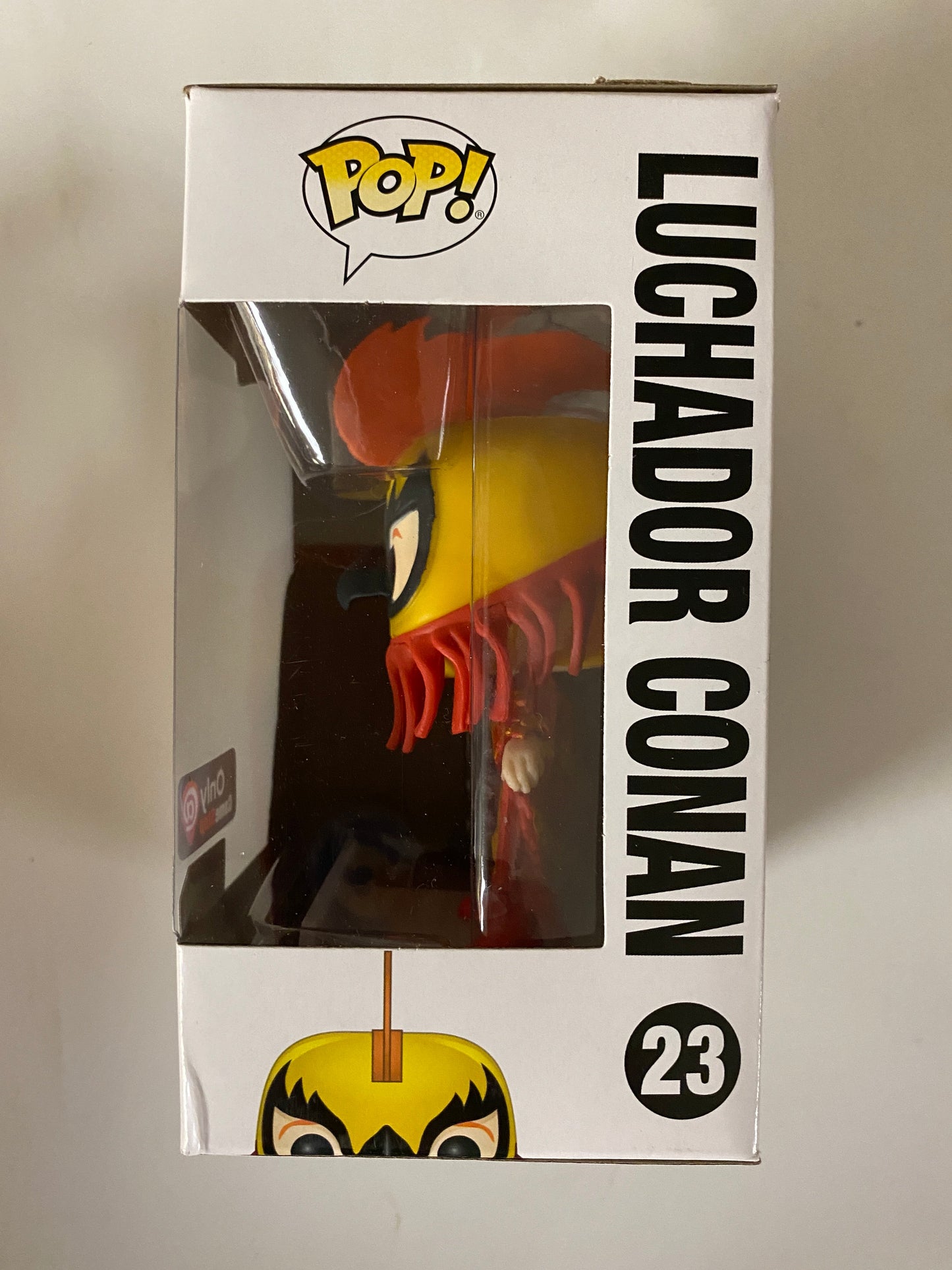 Funko Pop! Television Luchador Conan O'Brien #23 Gamestop 2019 Vaulted Exclusive