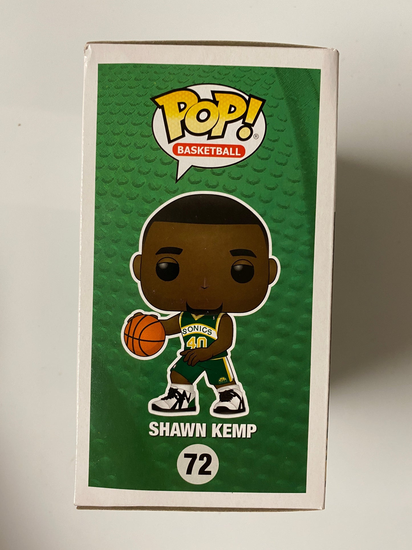 Funko Pop! NBA Shawn Kemp #72 Seattle Supersonics ECCC Shared Target Exclusive