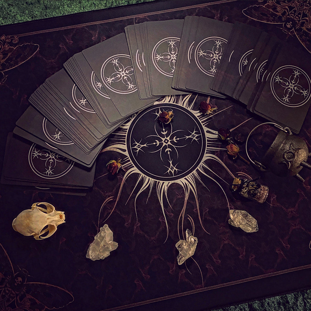 Divination Mat - The Nameless One (Large: 30”x22”)