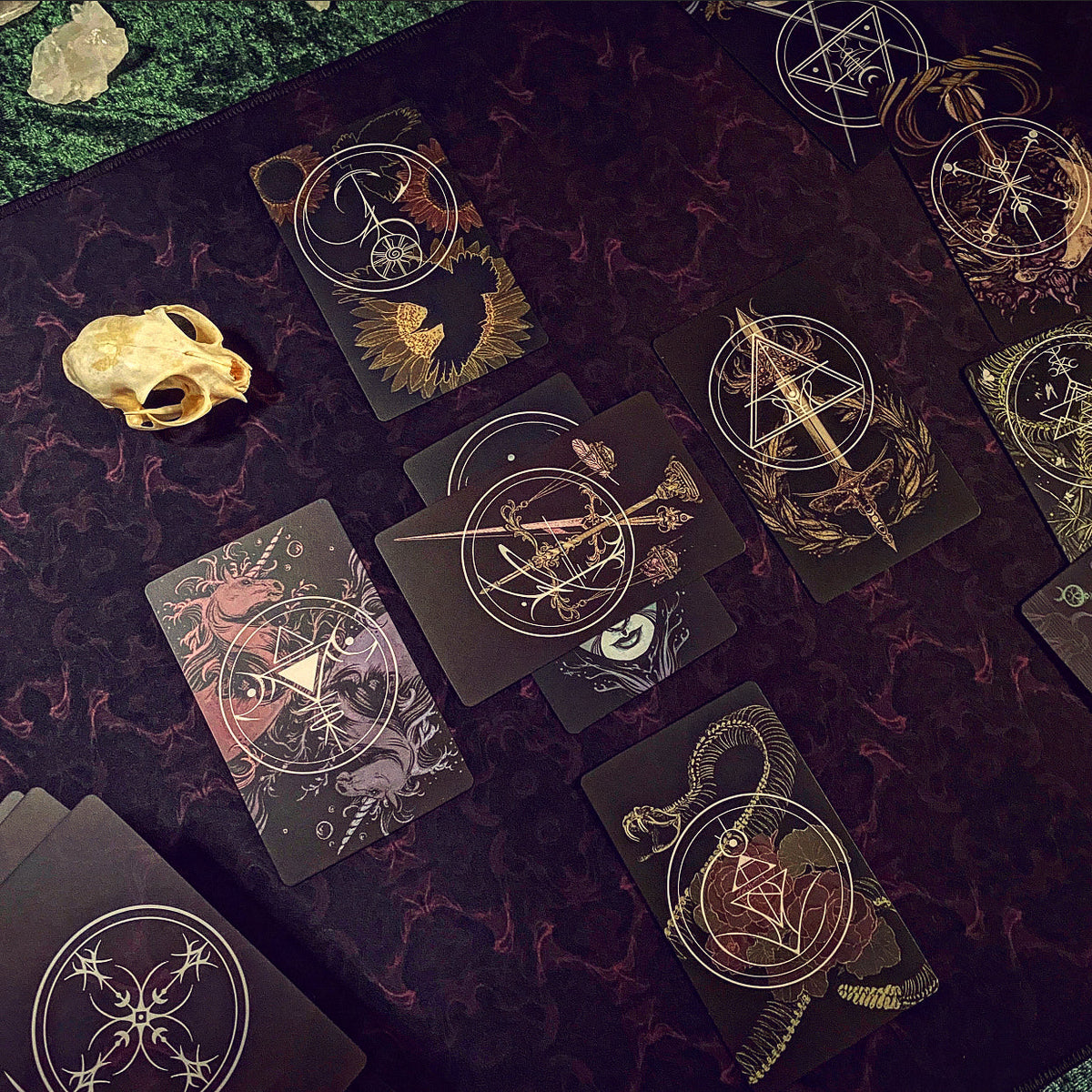 Divination Mat - The Nameless One (Large: 30”x22”)