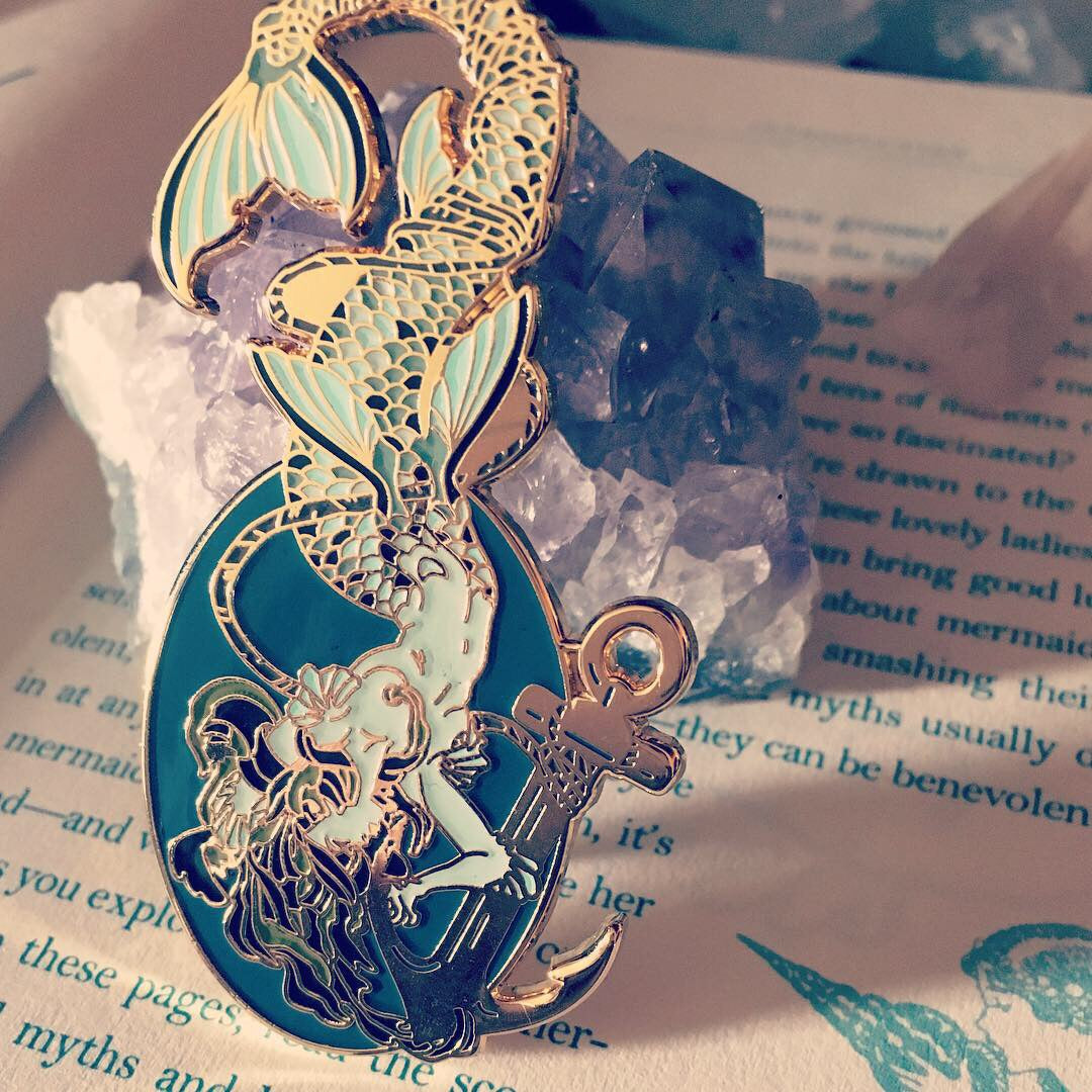 Enamel Pin - The Hanged One Mermaid
