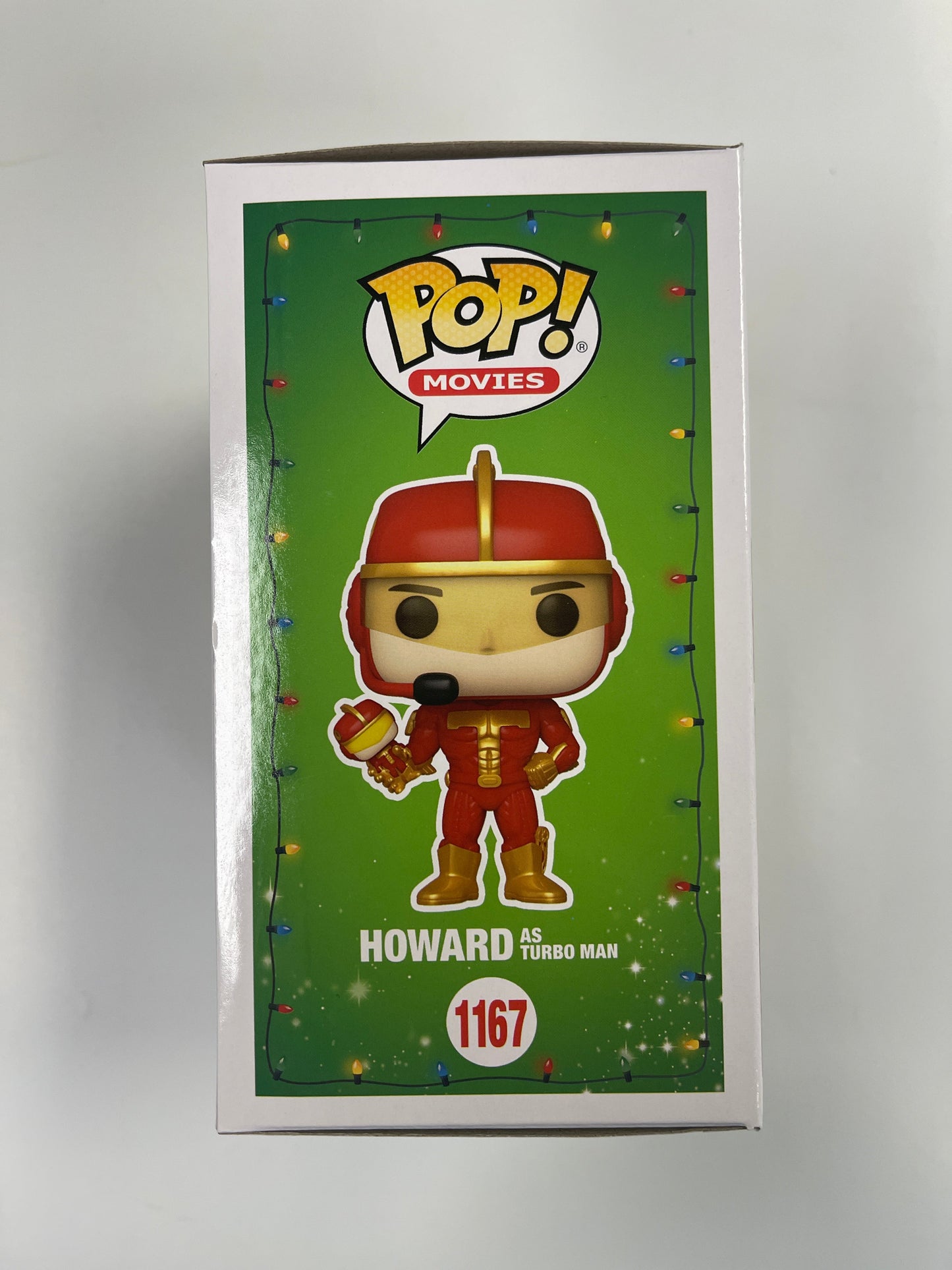 Funko Pop! Movies Howard As Turbo Man #1167 Jingle All The Way 2021 Arnold Schwarzenegger