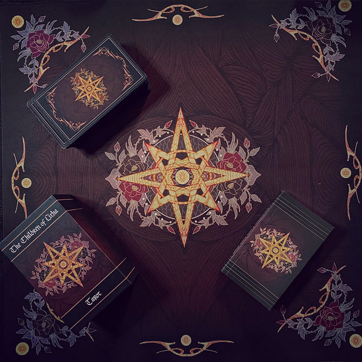 Divination Mat - The Children of Litha (Small: 18”x18”)