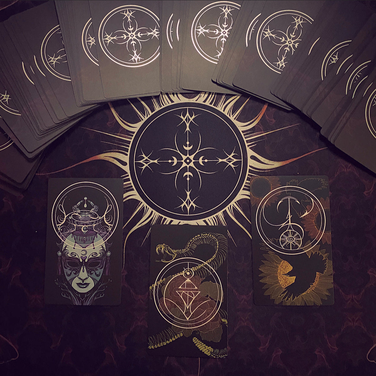 Divination Mat - The Nameless One (Large: 30”x22”)