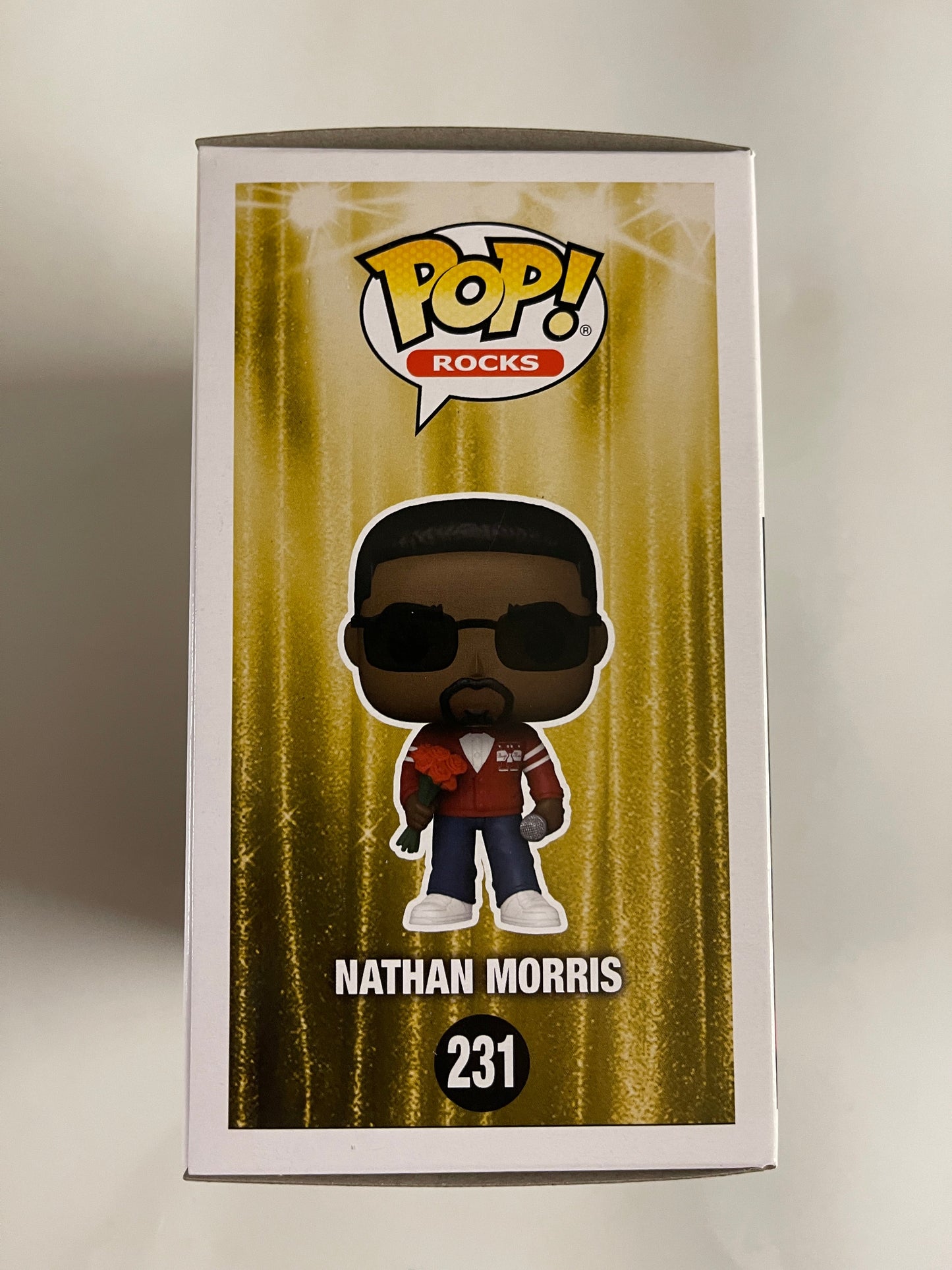 Funko Pop Rocks Nathan Morris #231 Boys II Men 90s Boy R&B Soul Band Bended Knee