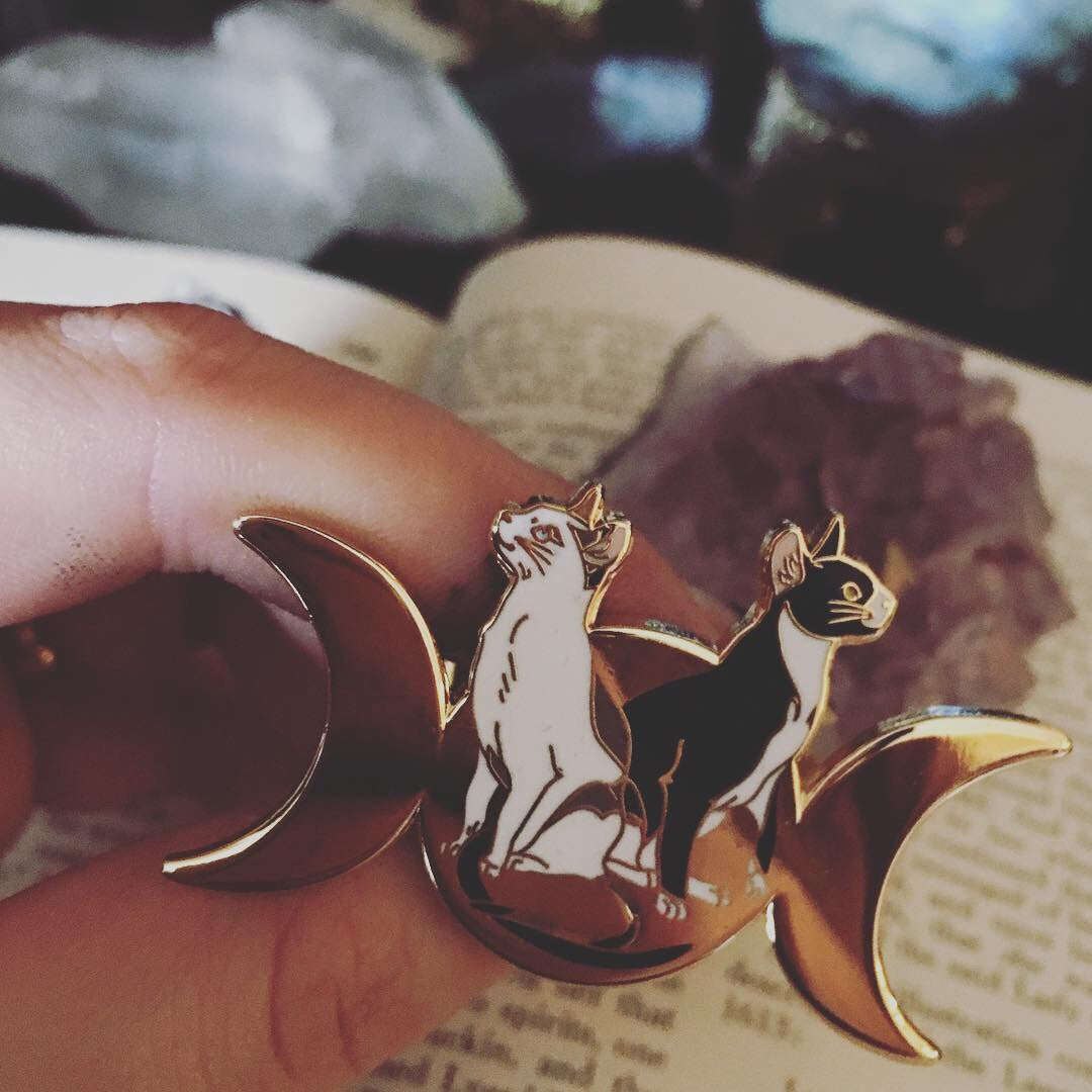 Enamel Pin - The Two of Paws